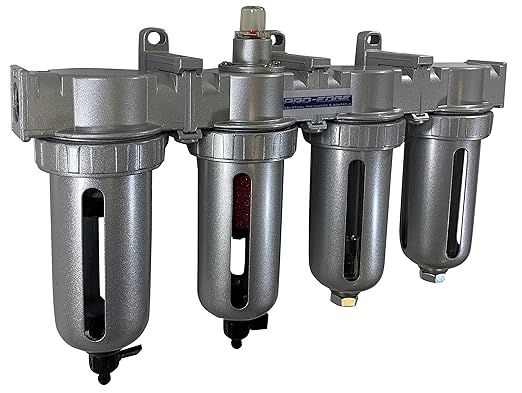 THB 4 Stage Ultra Clean Compressed Air Filter Dryer Combination (1/2" NPT)