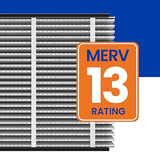 AprilAire 213 Replacement Filter for AprilAire Whole House Air Purifiers - MERV 13, Healthy Home Allergy, 20x25x4 Air Filter (Pack of 8)