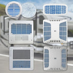 RV Air Conditioner Filter - 5.25" Round Air Duct AC Filter Replacement MERV 8 Air Filter (6 Pack)