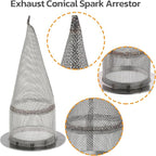 1.5" Exhaust Conical Stub Spark Arrestor for Honda CRF230 CRF450 CRF250L for Yamaha YZF426 TTR125 for Kawasaki KLX230 KLX230R KLX125 KX450F for FMF Powercore 4 for Can Am Outlander(Pack of 1)