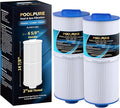 POOLPURE PLF6CH-960 Spa Filter Replaces PJW60TL-F2S, Jacuzzi Filters J-300, J400, Unicel 6CH-960, Filbur FC-2800, 6540-476, 6540-383, Hot Tub Filter with Closed Handle(Not be Removed) 2 Pack (14 7/8")