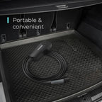 Lectron Bundle - Level 1/2 (12A & 40A) Tesla NACS Portable EV Charger Compatible with All NACS Electric Vehicles & Cabin Air Filter Replacement