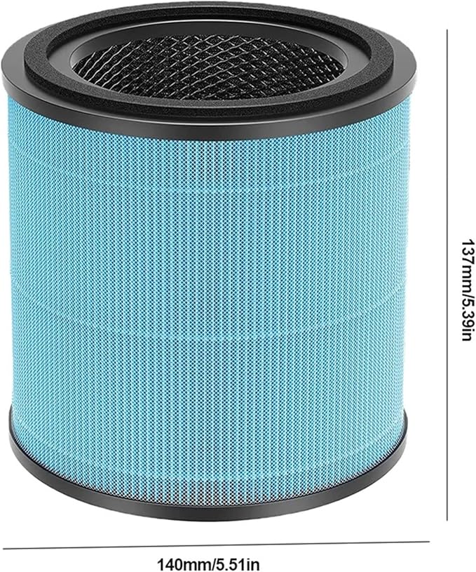 H13 True Filter，Compatible For AIRTOK，AP0601-RF Filters AP0601 Air Purifier Accessories Parts