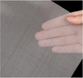 Stainless Steel Fine Wire Mesh Sheet 100 Mesh, 304 Woven Metal Cloth Screen, Filter Fabric Panel, Home Workshop Repair Use, Smooth Cut Edges