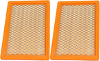 0E9371AS Air Filter for Gene-rac 410cc 530cc 8kW & 11kW Post 2013 Evolution Series V-Twin Engine Generators - 2 Pieces