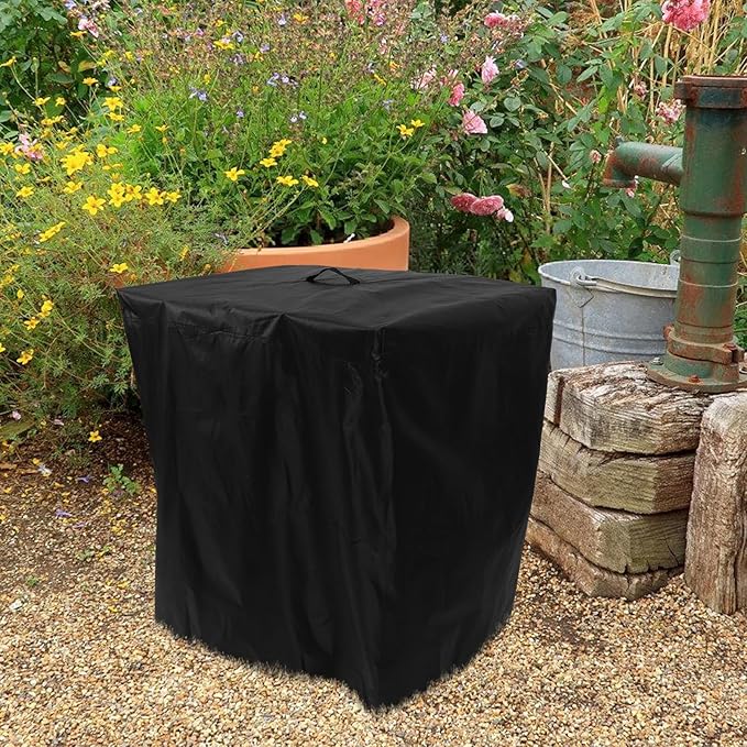 Oxford Cloth Pool Pump Cover Small Outdoor Sand Protection for Garden Filter Pumps Winter Equipment Guard