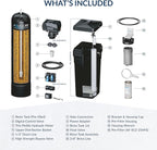 Aquasure Harmony Series 30,000 Grains Whole House Water Softener with High Performance Automatic Digital Metered Control Head | Reduces Hardness and Improves Water Quality | for 1-2 bathrooms