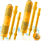 Spa in-Filter Mineral Sticks Parts for Hot Tub Filter Cartridge, Last for 4 Months, Yellow, 2PCS