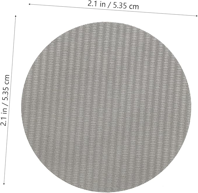 Lurrose Espresso Screen Stainless Steel Filter Mesh for Coffee Machines Thickness for Even Water Dispersion and Enhanced Coffee Extraction