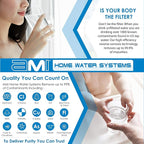 APPLIED MEMBRANES INC. AMI Reverse Osmosis Filter Replacement | Pre Filter Set | for 5 Stage Water Filtration Systems (Pre-Filters Only Set)…