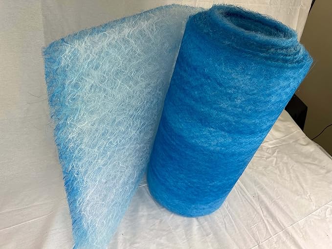 wioboy Paint Booth Exhaust Filter Roll, (40.5" x 100ft) 18 Gram Heavy Duty Fiberglass Paint Arrestor for Spray Booth