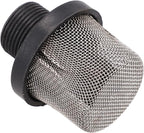 Metal Inlet Suction Strainer Mesh Filter for Sprayer Protection, Replacement Coating Debris Filter with Metal and Plastic Construction, 288716