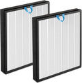 Vital 100S Replacement Filter Compatible for Levoit Vital 100S&Vital 100S-P, Particle Filter&Smoke Odor Activated Carbon Filter for Home Living Room Bedroom, Vital 100S-RF(LRF-V102-WUS), White, 2Pack