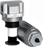 1" Inline Air Compressor In Line Water Moisture Filter Trap Separator Auto Drain