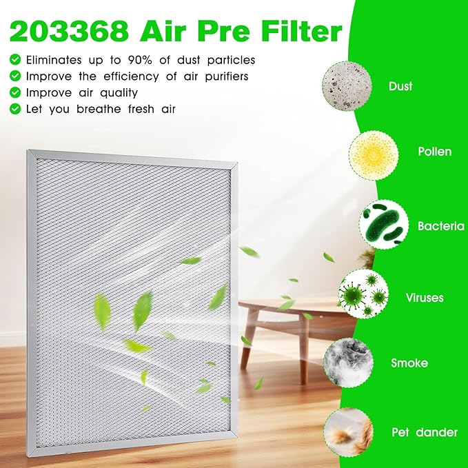50000293-002 Post Filter 203368 F50F F300E Air Filter 16" X 12.5" Compatible with Honeywell Electronic Air Cleaner Filter 16" X 25" F300E1019 F300A1625 F50F1073 Pre/Post Air Filter- (2 Pack)