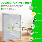 50000293-002 Post Filter 203368 F50F F300E Air Filter 16" X 12.5" Compatible with Honeywell Electronic Air Cleaner Filter 16" X 25" F300E1019 F300A1625 F50F1073 Pre/Post Air Filter- (2 Pack)