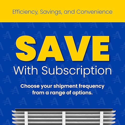 AprilAire 410 Replacement Filter for AprilAire Whole House Air Purifiers - MERV 11, Clean Air & Dust, 16x25x4 Air Filter (Pack of 2)