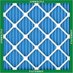 Filterbuy 18x18x1 Air Filter MERV 13 Optimal Smoke & Allergy Defense (3-Pack), Electrostatic Pleated HVAC AC Furnace Filters Replacement, Made in USA (Actual Size: 17.75 x 17.75 x 0.75)