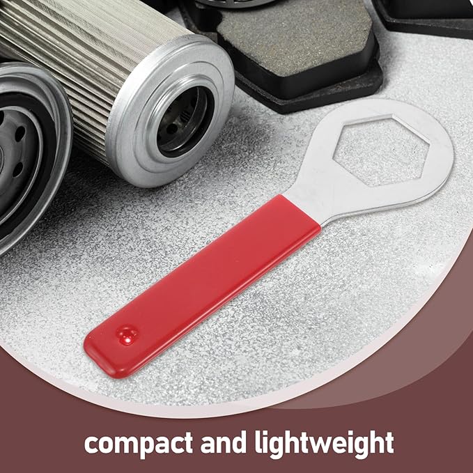 Professional Oil Filter Wrench with Plastic Grip for Automotive Water Sensor Extraction, Universal Fuel Filter Remover Tool for Vehicle Maintenance and Water Separator Removal