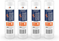 Aquaboon 10” x 2.5” Whole House and Reverse Osmosis Sediment 1 Micron Water Filter Cartridge | COMPATIBLE WITH: Culligan P1, Pentek P1, PD-1-934, P5, AP110, WFPFC5002, CFS110, RS14, WHKF-GD05 (4-PACK)