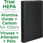 AprilAire RF09550V Virus + Allergy + Pet True HEPA Air Purifier Replacement Filter for AprilAire 9550 Room Air Purifier, Captures Viruses, Allergens, Bacteria, Pet Hair & Dander, Ozone Free