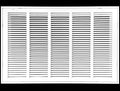 HVAC Premium 26" X 16" Steel Return Air Filter Grille for 1" Filter - Fixed Hinged - HVAC DUCT COVER - Flat Stamped Face - White [Outer Dimensions: 28 5/8"w X 18 5/8"h]