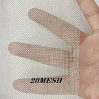 Stainless Steel Mesh Screen #20Mesh -Size:15.7"x47.2"(40x120cm) SS304 Wire Mesh Screen for Vent,Cage,Garden, Window Screen, Filter Mesh