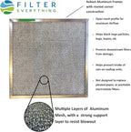 Filter Everything Washable Aluminum Air Filter – 24 x 36 x 1 7/8 – Permanent, Reusable HVAC Intake Filter – Heavy-Duty Expanded Aluminum Mesh – Pre-Filter for HEPA or Pleated Filters