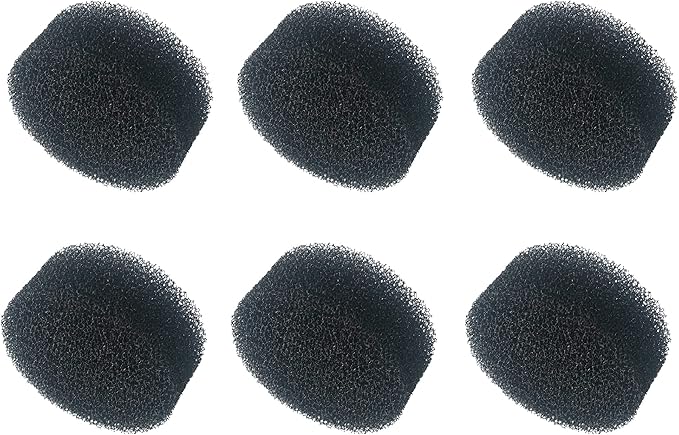 6 Pack Replacement compatible for Air Compressor 2" Round Intake Filter,craftsman porter cable air compressor parts DeVilbiss