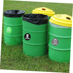 9pcs Trash Can Classification Stickers Decals for Trash Sorting for Home Recycling Bins