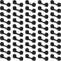 50Pcs Nose Plug Filter, Disposable Nose Filter Sponge Dust Filters for Allergies and Dust for Women Men Sunless Spray Tanning Outdoor DustConstruction Areas (Black)