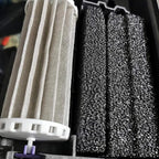 Aquarium Bio Fitler Media Sponge, 6.28 x 5.5 x 0.78 inch Foam Filter Pad Compatible to ML350 (6)