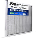 McPherson Reusable Air Filter 30x20x1 | Washable MERV 8 | Made in USA Metal Frame | HVAC AC Furnace | Permanent Electrostatic | Pet Dust Filtration