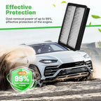 2PCS Engine Air Filter Fit for 2012-2018 Mazda 3(2.0L/2.5L), 2014-2025 2026 Mazda 6(2.5L), 2013-2025 2026 CX-5(2.0L/2.5L) Air Filter Replacement Engine Filter# CA11259 Automotive Accessories