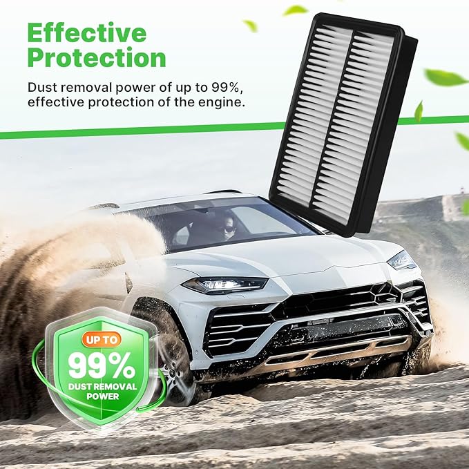 Engine+Cabin Air Filters Fit 2019-2026 Mazda 3, 2019-2026 CX-30 CX30, 2023-2026 CX-50 CX50 (CX-50 Not For Hybrid) AC Filter for Automotive Replacement Accessories BDTS61J6X PAH9-13-3A0A