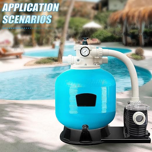 MEANLIN MEASURE 0~60Psi Plastic Frame 1/4" NPT Start and Clean Filter Pressure Gauge, Suitable for Swimming Pool, Spa, Aquarium, Center Back Mount