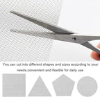 Stainless Steel Woven Wire Mesh 304 Stainless Steel Mesh Sheet 40 Mesh Woven Wire Mesh Tear Resistant Rodent Control Garden Insect Screen for Vent, Filter, Airbrick - Hole 0.5mm
