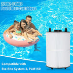 27002-0150S Pool Fliter, Replacement for sta-rite 27002-0150S Filter Module, Compatible with sta-rite PLM150 and System 2 Modular Media, with 24800-0121 Air Bleed Assembly, 150 sq.ft Filtration Area