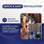 | Merv 8 | Washable & Reusable AC/Furnace Filter | Lifetime HVAC & Furnace Air Filter | Washable | Superior particle-holding Ability | Premium Quality Aluminum | 18x30x1