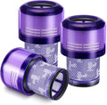 3 Pack V11 Filters Replacement for Dyson, Vacuum Filters Replacement Compatible with Dyson V11 Animal Torque Drive Complete V15 Detect Cordless Vacuum, Replace Part # 970013-02