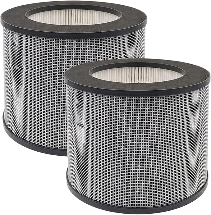 2 Pack Replacement Filter, Compatible For TaoTronics, TT-AP006 Air Purifier H13 Filter