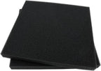 Aquarium Filter Bio Sponge Pad, Foam Sponges Filter Media, Cut fit it Filter Accessories for Fish Tanks and Ponds (18"x18"x1.6" (50PPI) 2 Pack)