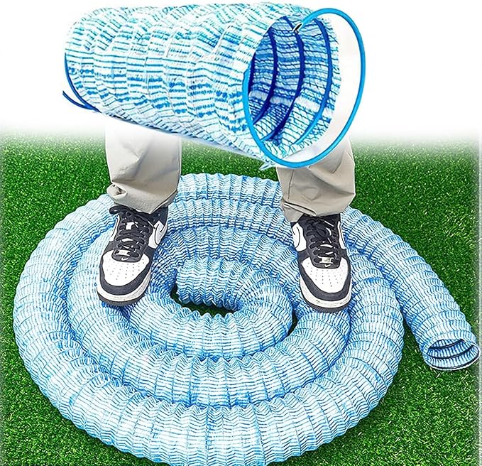 Commercial French Drain Pipe for Water Drainage, Construction Site/Sports Field Perforated Pipes & Weeping Tile, Dia 2in 3.9in 5.9in Wide Underground Drainage Systems(Dia 5cm/2in,Long 23m/75.5ft)