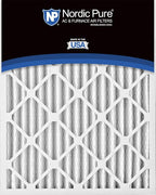 Nordic Pure 16x20x2 (Actual Size: 15 1/2 x 19 1/2 x 1 3/4) Pleated MERV 14 Air Filters 3 Pack