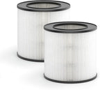 Medify Air MA-14 Genuine Replacement Filter | for Allergens, Wildfire Smoke, Dust, Odors, Pollen, Pet Dander | 3 in 1 with Pre-Filter, H13 HEPA and Activated Carbon | Removal to 0.1 Microns | 2-Pack