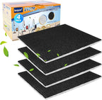 KEEPOW CF-1 Hepa Filter Replacement Compatible with Kenmore Sears Progressive CF-1, Progressive & Whispertone, Panasonic Models, Including 86883, 86880, 20-86883, 2086883, 8175084, 4 Pack