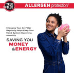 True Blue Allergen 16x20x1 Air Filter , MERV 11, 4 Count (Pack of 1)