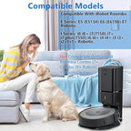 26 Replacement Parts for iRobot Roomba i7 i7+ i3 i3+ i4 i4+ i5 i5+ i6 i6+ i8 i8+ E5 E6 E7 Robot Vacuum Accessories, 2 Rubber Roller 8 Filters 8 Side Brushes 8 Vacuum Bags（NOT Fit the Combo J7+）