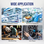 Coolant Mister for Milling Machine,Mist Coolant System with Magnet Base, CNC Lubrication Spray Pump Mini Mill for Metal Nozzle Lathe Hose Keep Cutting Tools Cool