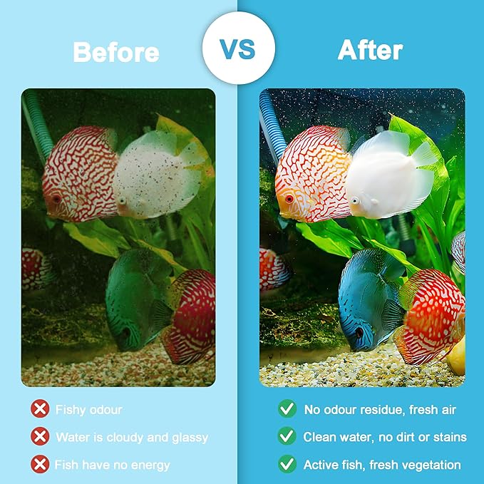 8 Pack Medium Fish Filter Cartridges Replacement Compatible with Aqueon QuietFlow LED PRO Power Size 10/E Internal Power 20 Filter/Zilla Size 20(Extra 4pcs Pads)